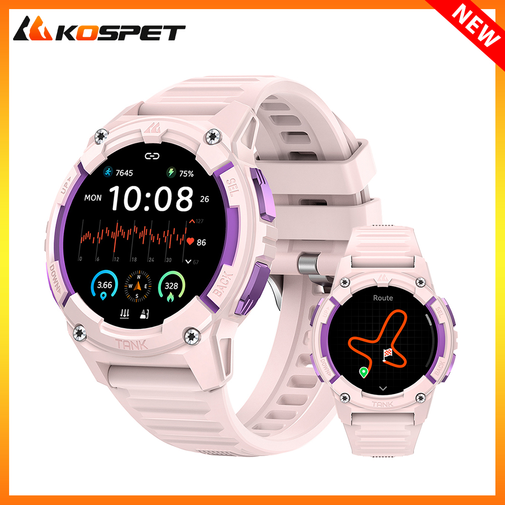 KOSPET TANK S2 GPS Smart Watch - Smartwatch Watches For Women With Gps review and price