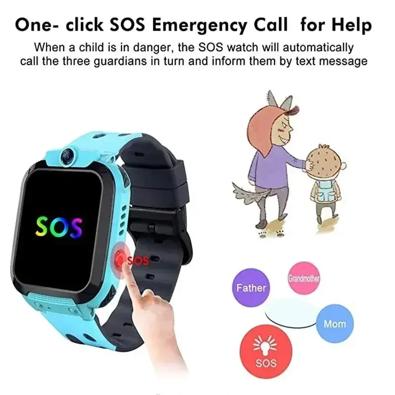 Lenovo Waterproof Smart Watch  - Smartwatch Watches For Kids With Gps review and price
